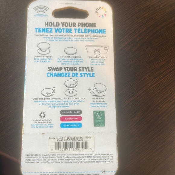 Turtle 🐢 popsocket NWT - Picture 2 of 2